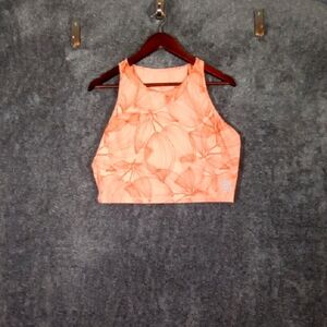 Buff Bunny Crop Sleeveless Crop Tank Top Citrus Work Out Gym Womems XXXL